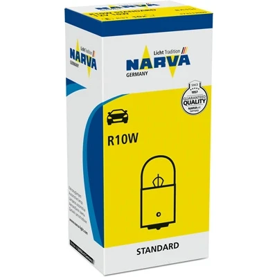 Immagine di NARVA 173113000 Lampade 12 10 R10W ABARTH: 500 / 595 695 Hatchback, PEUGEOT: 207 208 I FIAT: Punto II Hatchback