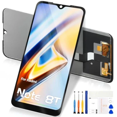 Immagine di Schermo per Xiaomi Redmi Note 8T LCD Display, Display Touch Screen Digitizer Glass Ricambio Replacement Assemly M1908C3XG