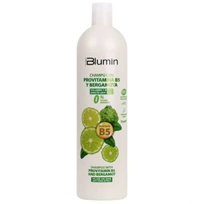 Immagine di Blumin Shampoo anti rizz Effect con bergamotto e provitamina B5, volume radiance, 1000 ml