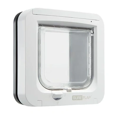 Immagine di Gattaiola SureFlap con Microchip Grigio / Bianco