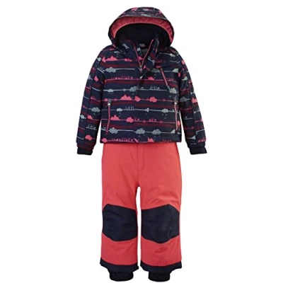 Immagine di Killtec 5 MNS Jckt And PNTS Sci 3 in 1 / Tuta da Neve con Pantaloni Staccabili Zip e Cappuccio, Blu Scuro, 86/92 Unisex