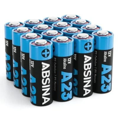 Immagine di ABSINA 16x batteria 23A 12V per Apriporta Garage e molto altro Batterie a prova di perdite lunga durata pile 12V, 23A, A23, A23