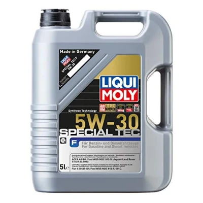 Immagine di Liqui Moly Special Tec F 5W 30 5l Olio motore 2326 FORD: FOCUS C Max, Mk1 Station Wagon, 3, VOLVO: V60 I, V50, V40 Hatchback, MAZDA: CX 3