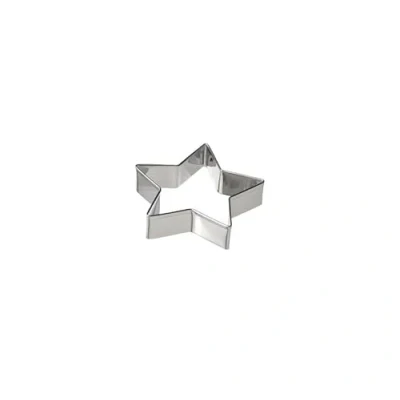 Immagine di GOOD STUFF Set di 3 Stampi per Biscotti in Acciaio. Formine a Forma Stella Misure Differenti.