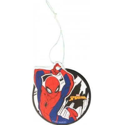 Immagine di Profumatore deodorante auto Spiderman verve rosso nero uomo ragno supereroe fragranza freschezza