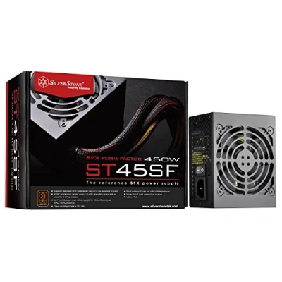 Immagine di SilverStone SST ST45SF v 3.0 Alimentatore per PC SFX Series, 450W 80 Plus Bronze Power Supply, Low Noise 92mm