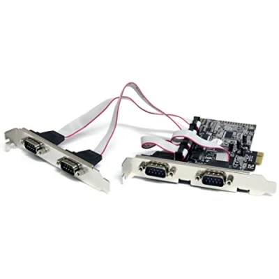 Immagine di STARTECH SCHEDA SERIALE PCIE A 4 PORTE