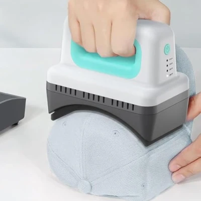 Immagine di NzEupno Pressa Portatile per Cappelli Easy Press, Mini A Caldo Magliette, Scarpe, Borse, E Piccoli Progetti in Vinile Htv, Il Trasferimento Termico