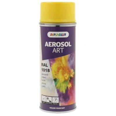 Immagine di DUPLI COLOR 741012 AEROSOL ART RAL 1018 Giallo Zinco Lucido 400 ml