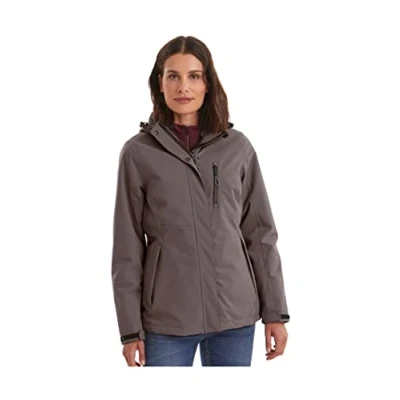 Immagine di Killtec KOW 140 WMN JCKT, giacca invernale da donna, con cappuccio rimovibile, colore malva scuro, 50, 37411 000