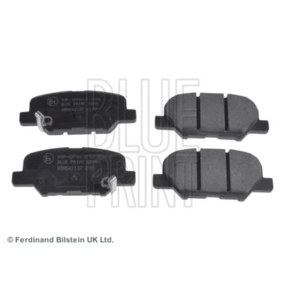Immagine di BLUE PRINT ADM542107 Kit pastiglie freno Assale posteriore con segnalatore acustico usura MAZDA: 6 Station Wagon, Sedan