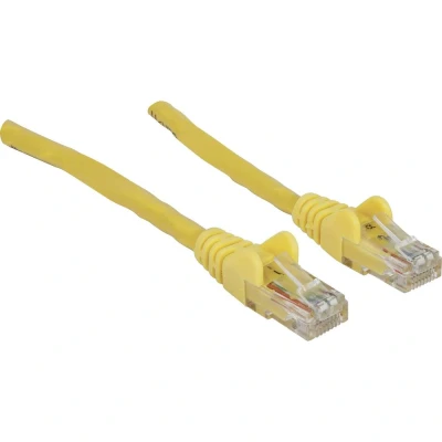 Immagine di Intellinet 342353 RJ45 cavo di rete, patch CAT 6 U/UTP 1.50 m Giallo 1 pz.