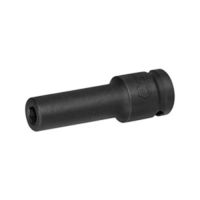Immagine di Jetech 1/2 Inch Drive 8mm Deep Impact Socket con design a 6 punti, acciaio in lega al cromo molibdeno trattato termicamente, metrica