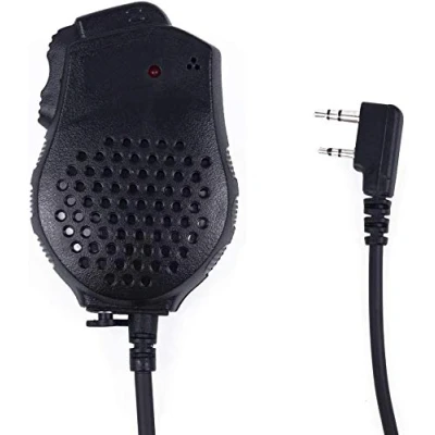 Immagine di Mengshen Microfono UV 82 Dual PTT Microphone Speaker Mic pour Transmitter Receiver Walkie Talkie Portable Radio 82L 8D 89 82HX 82HP GT 5TP 82_M