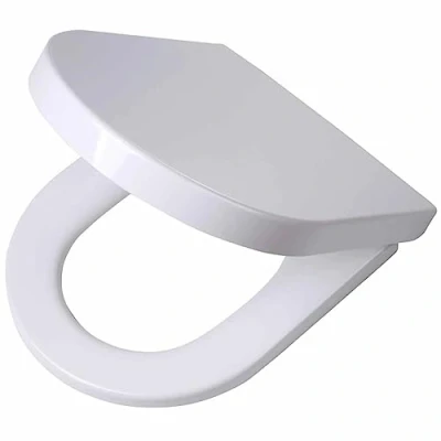 Immagine di Tiger Memphis Sedile per WC, Acciaio Inox, Duroplast, Bianco, 36 x 5,5 45 cm
