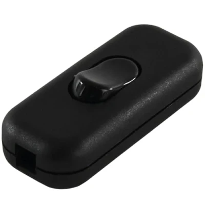 Immagine di REV Ritter 0509075555 Interruttore intermedio 6A, colore: Nero