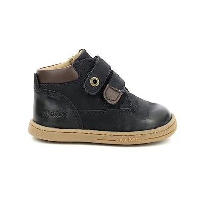Immagine di Kickers Tackeasy, Stivali Unisex Bimbi 0 24, Blu (Marine Perm 10), 19 EU