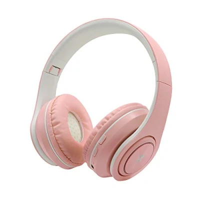 Immagine di Xtreme Videogames Cuffia Wireless BT 5.0 Mod. Noumea con Microfono ingresso Micro SD 27823 (rosa)