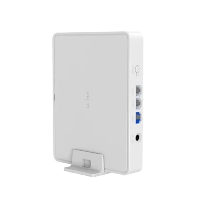 Immagine di GL.iNet GL B3000 (marmo) Wi Fi 6 Home Router, cornice per foto a parete, AX3000 doppia banda, supporto OpenVPN e WireGuard, controllo parentale domestico, OpenWrt, 3 porte Gigabit Ethernet