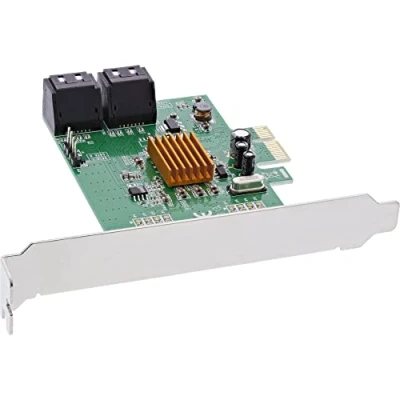 Immagine di Inline 18419 Scheda Controller SATA 6 GB/S, 4X SATA, Nero