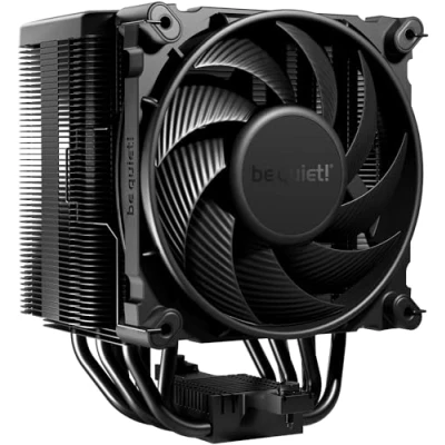 Immagine di be quiet! Dark Rock 5 dissipatore, performance elevatissime, 6 heatpipe ad alte prestazioni, ventola Silent Wings 4 120mm PWM, elevata compatibilità RAM e dissipatori VRM, installazione semplice