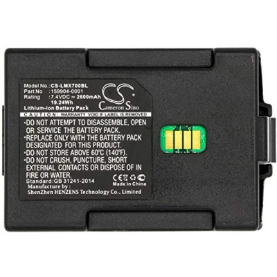 Immagine di CS LMX700BL Batterie 2600mAh compatibile con [LXE] MX7, [Honeywell] TXE TECTON MX7 sostituisce 159904 0001, 161772 163467 M