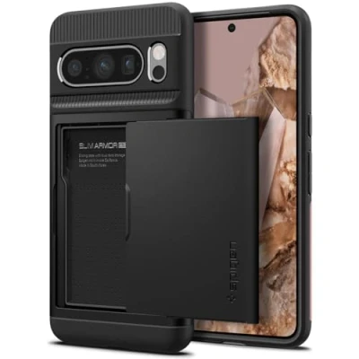 Immagine di Spigen Cover Ultra Hybrid Compatibile con Google Pixel 8 PRO Nero Opaco