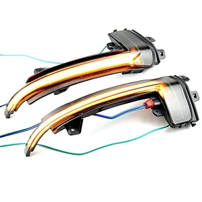 Immagine di Hacreyatu Indicatori di direzione dinamici A LED nello specchietto retrovisore per udi A4 A5 A3 8P B8.5 S5 RS3 RS4 RS5