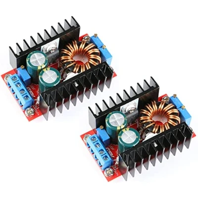 Immagine di TECNOIOT 2 pz DC 9 35 V a 1 80 W Step Up Down Buck Boost Modulo di Alimentazione del Convertitore
