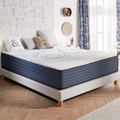 Immagine di Naturalex Materasso Memory 180x200 cm Matrimoniale Modello Perfect Dream Alto 32 Anallergico Antiacaro Alleviamento Punti di Pressione 7 Zone Lattice Blue