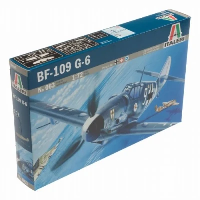 Immagine di Italeri 0063 Bf 109 G 6 Model Kit Scala 1:72