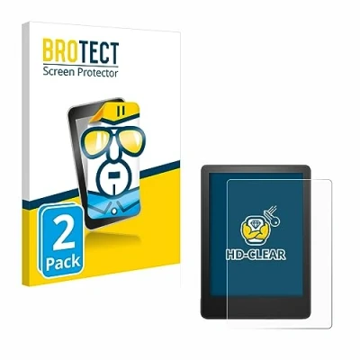 Immagine di brotect Pellicola Protettiva per Amazon Kindle Paperwhite 2021/2023 Protezione Schermo (2 Pezzi) [Trasparente, Anti Impronte]