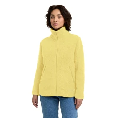 Immagine di Jack Wolfskin HIGH CURL Giacca in pile, Donna, Taglia: XL, Lemon ice