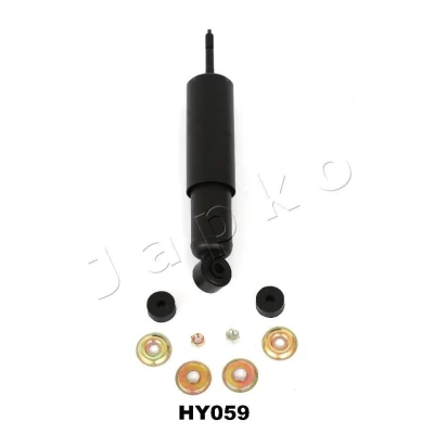 Immagine di JAPKO MJHY059 Ammortizzatore Assale anteriore Pressione olio telescopico Spina superiore, Occhiello inferiore