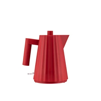 Immagine di Alessi Kettle Plissé Red Michele de Lucchi 1 Liter MDL06/1 R