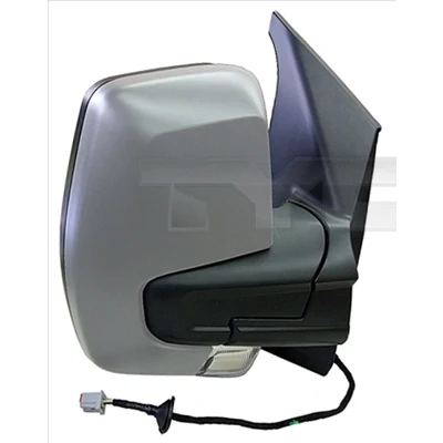 Immagine di Specchio retrovisore esterno Tyc 310 0215 Dx con la prima mano per regolazione elettrica specchio, convesso, termico, ribaltabile/ripiegabile elettric