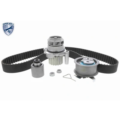 Immagine di VAICO V10 50105 BEK pompa acqua + Kit Cinghia Distribuzione con materiale di fissaggio 120 AUDI: A3 Sportback, Hatchback, A2
