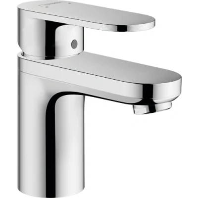 Immagine di hansgrohe Vernis Blend Miscelatore monocomando lavabo 70 con conduzione dell&#039;acqua isolata e set di scarico pop up, cromo, 71570000