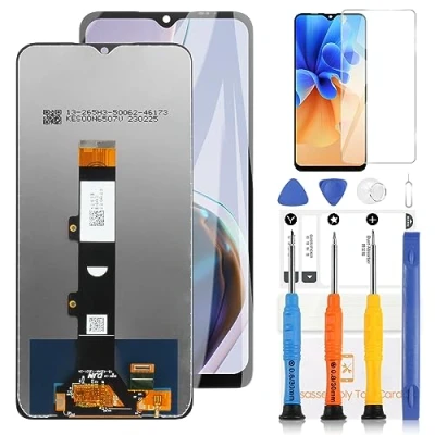 Immagine di LADYSON Schermo LCD per Motorola Moto E22i / E22 2022 Display Touch Screen Digitizer Assembly Parti di Riparazione Sostituzione con Strumenti(6.5&quot;,Nero)