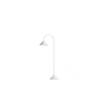 Immagine di Lampada LED da pavimento Grasp di FRANDSEN, bianco, altezza 72 cm, metallo