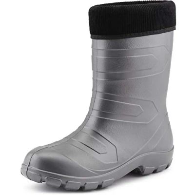 Immagine di Ladeheid Stivali Imbottiti Donna in Spuma Eva LALMG879 (Argento/Nero, 36 EU)