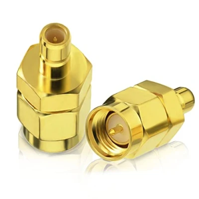 Immagine di Bingfu Adattatore DAB Antenna SMA Maschio a SMB Femmina Connettore 2 Kit Per Autoradio JVC Alpine AiliTech Pioneer Clarion Pure Revo Radio