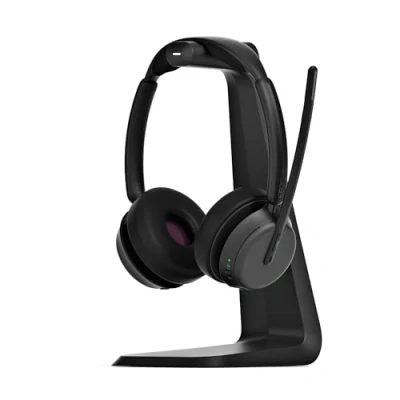 Immagine di EPOS Impact 1061T ANC Computer Cuffie On Ear Bluetooth Stereo Nero Eliminazione del rumore headset con microfono, incl. docking station di ricarica
