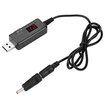 Immagine di convertitore di tensione, USB a 9V, 5V 12V Cavo Step up 5 V boost 9 tensione Trasformatore del con display LED