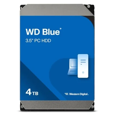 Immagine di WD WD40EZRZ Blu Hard Disk Desktop da 4 TB, 5400 RPM, SATA 6 GB/s, 64 MB Cache, 3.5 &quot;