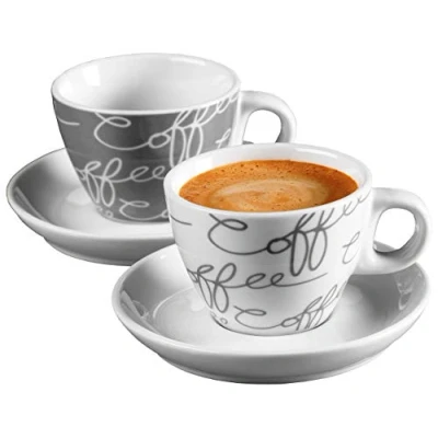 Immagine di Ritzenhoff &amp; Breker Set da caffè Cornello, 4 pezzi, grigio, 80 ml