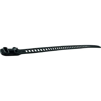 Immagine di HellermannTyton 115 11270 SOFTFIX M TPU BK Y Fascetta per cavi 260 mm 11 Nero riutilizzabili, molto flessibile, con occhiello 8 pz.
