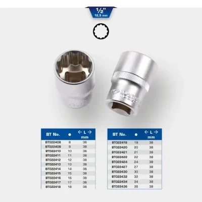 Immagine di BRILLIANT TOOLS BT022409 Bussola esagonale 1/2&quot;, 9 mm [Powered by KS TOOLS]