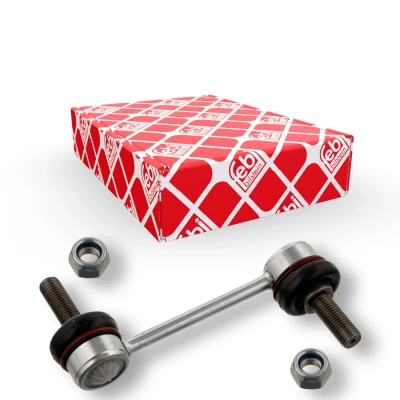 Immagine di febi BILSTEIN 34853 Bielletta barra stabilizzatrice Assale posteriore Sx, Dx 120 M12 x 1,5 Plus con dado autobloccante