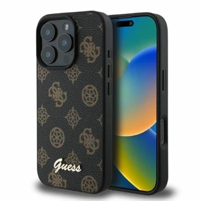 Immagine di CG Mobile Guess GUHMP16XPGPYSK Custodia rigida per iPhone 16 Pro Max 6.9&quot;, colore: Nero